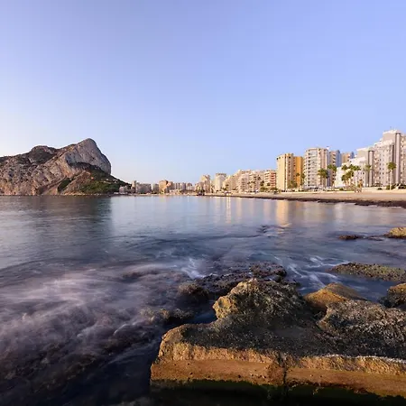 Increibles Vistas Primera Linea De Playa Familias * Calpe