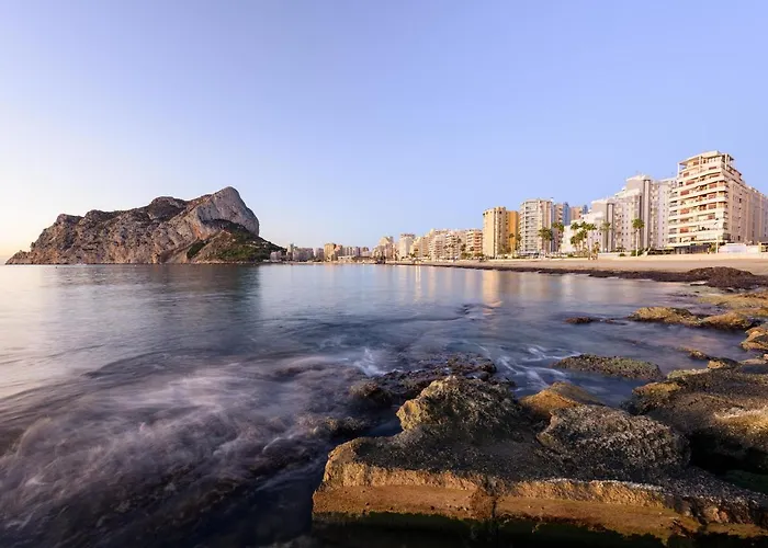Increibles Vistas Primera Linea De Playa Familias * Calpe
